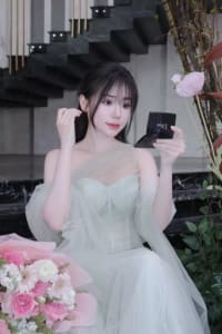 Váy ren lưới KHÂU DESIGN đi tiệc tại Đà Nẵng size M