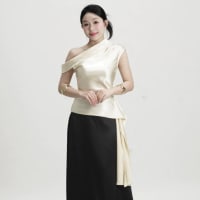 Set áo Lệch Vai Nữ Đẹp Sang Trọng Thời Trang Cao Cấp Dễ Phối Đồ đi tiệc tại Đà Nẵng size M