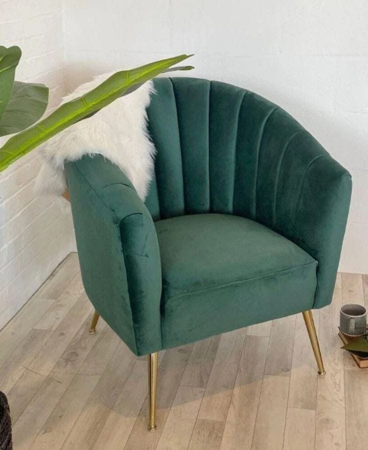 Emerald Channel-Back Chair - Pair Price - related chair at AM Sofa Studio Lahore