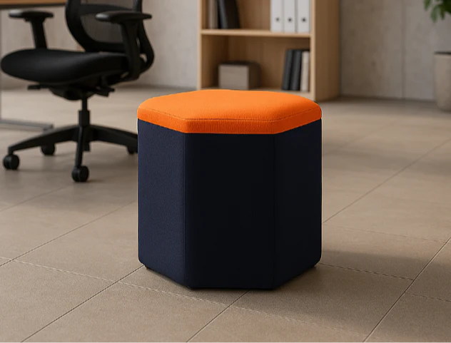 Classic Leather Ottoman Classic Leather Ottoman - ottoman from AM Sofa Studio Lahore