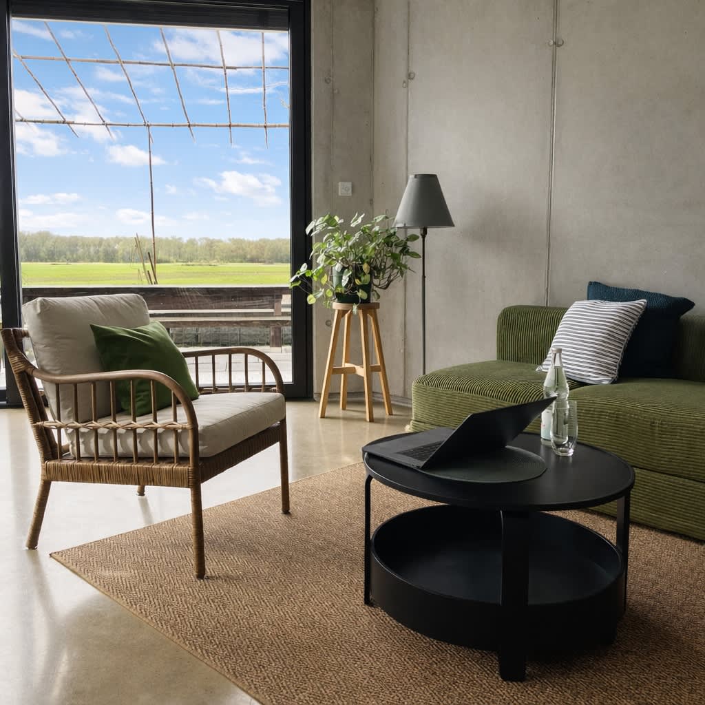 Flex-Desk Arbeitsbereich im Seminarraum der Innergarden Community