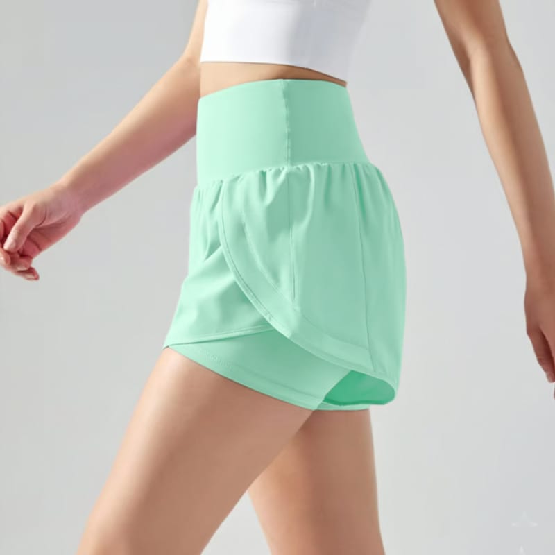 Ice Yoga Shorts with Pockets