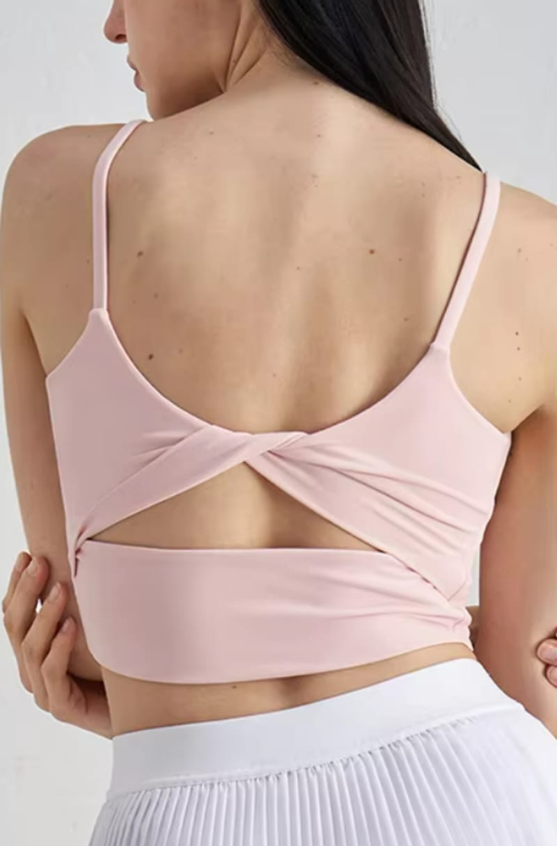 Twisted Back Bra