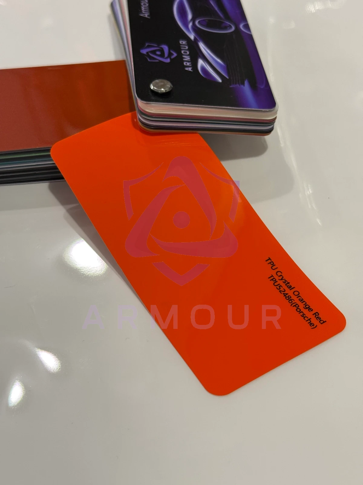 TPU Crystal Orange Red TPU52486(Porsche)