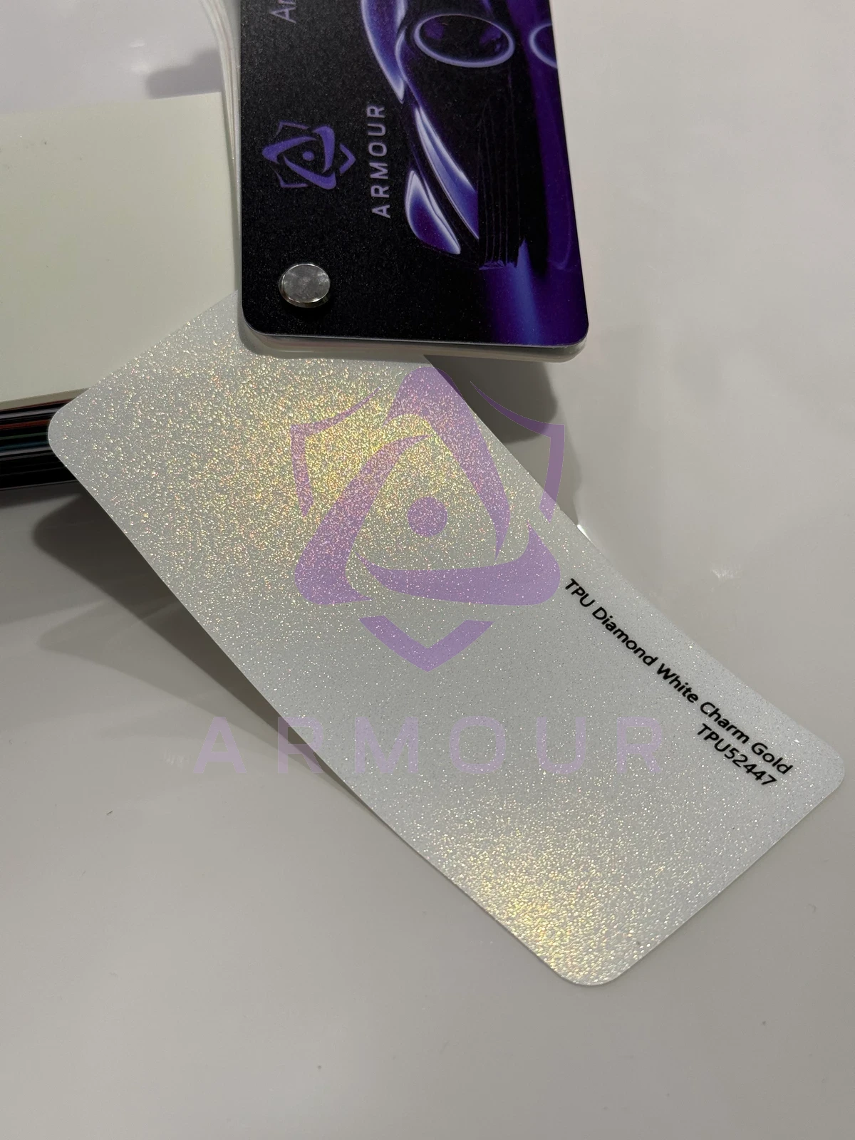 TPU Diamond White Charm Gold TPU52447
