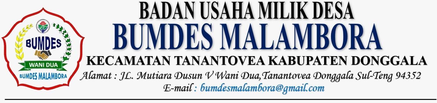 Kop Surat BUMDes Malambora