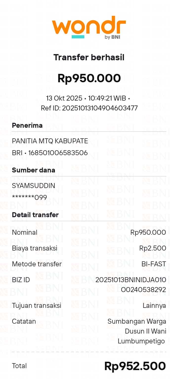 Bukti Transfer 4