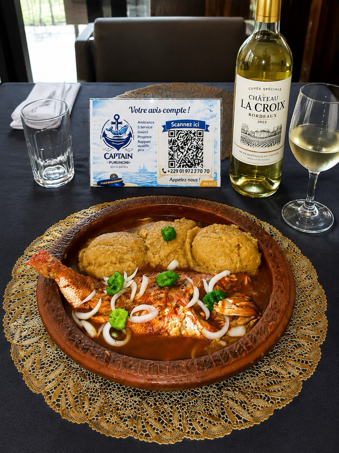 Poisson Braisé du Jour