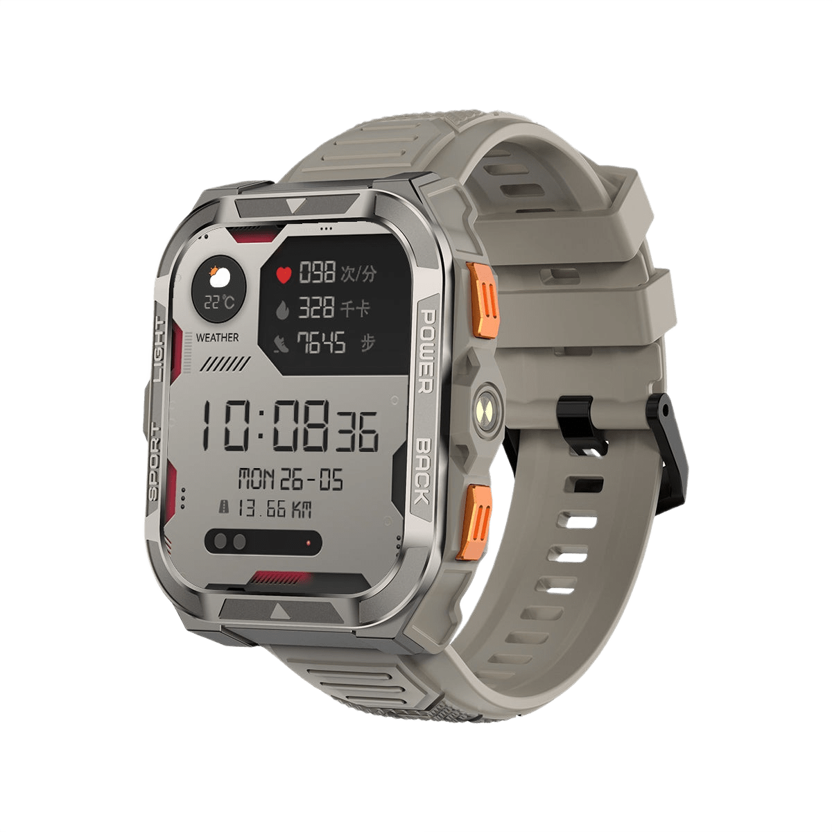 Blackview W80 Pro Rugged GPS Smartwatch - Image 1