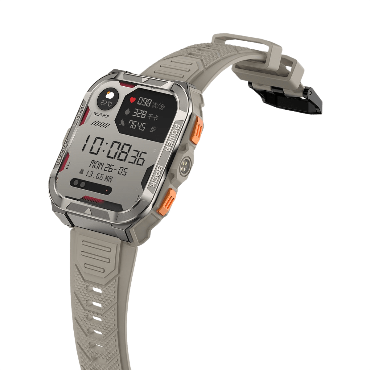 Blackview W80 Pro Rugged GPS Smartwatch - Image 2