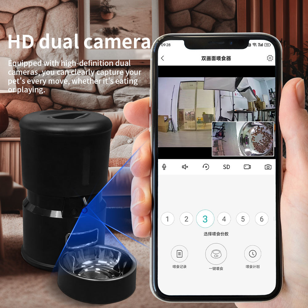 Pet Vision Pro – Dual-Cam Smart Feeder - Image 5