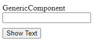 Generic component in react