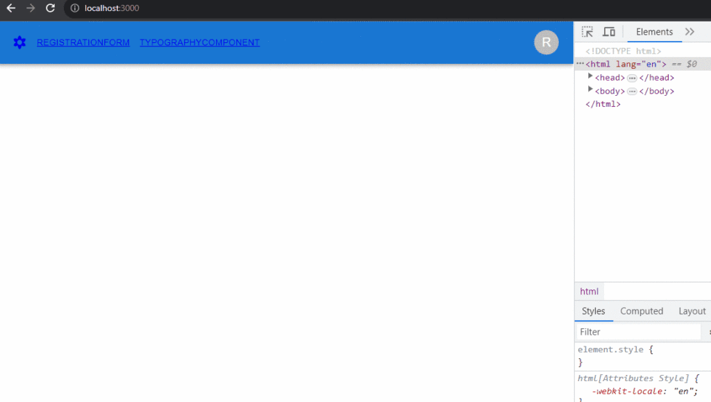 Responsive Nav bar demo
