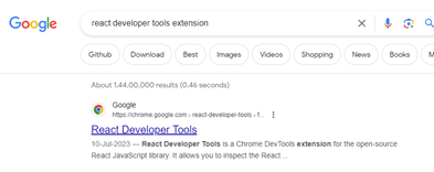 React Dev Tools