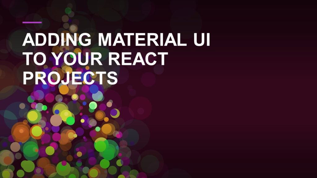 Simplified Guide: Adding Material UI to Your React Projects