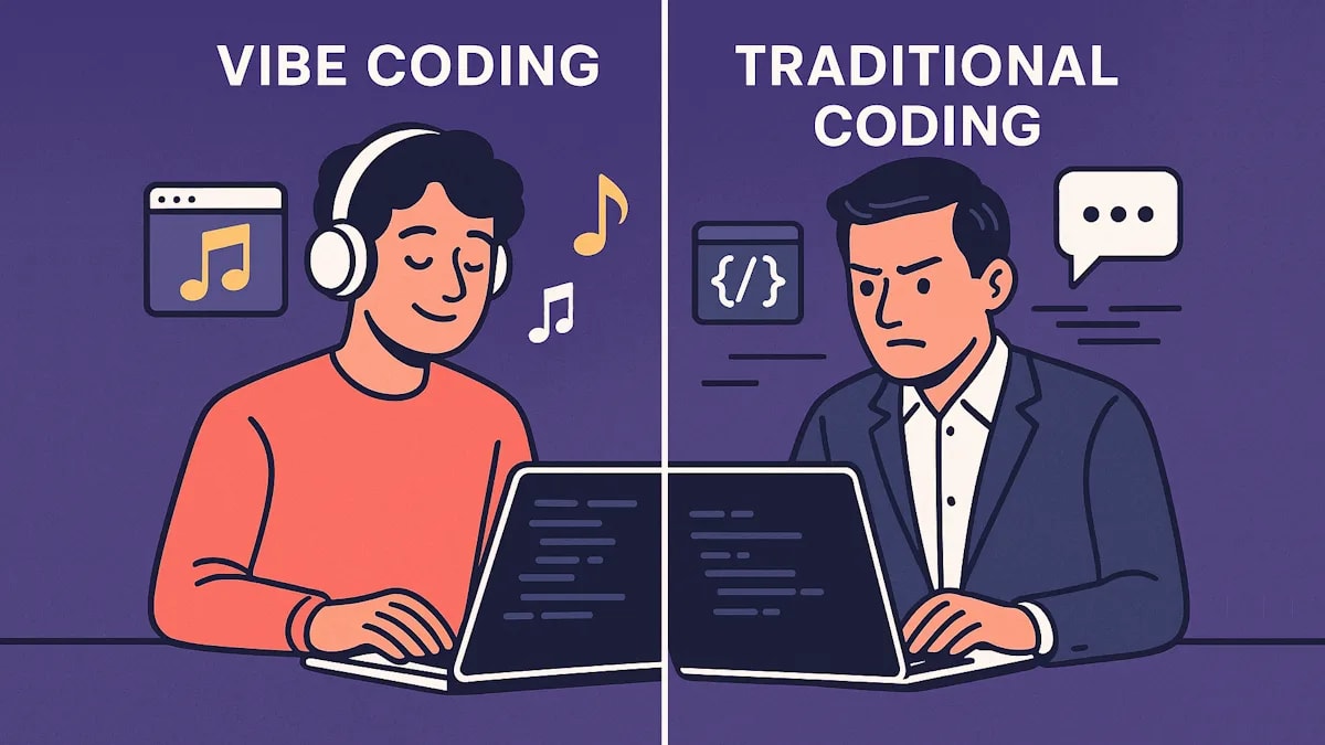How Does Vibe Coding Compare to Traditional Coding Methods?