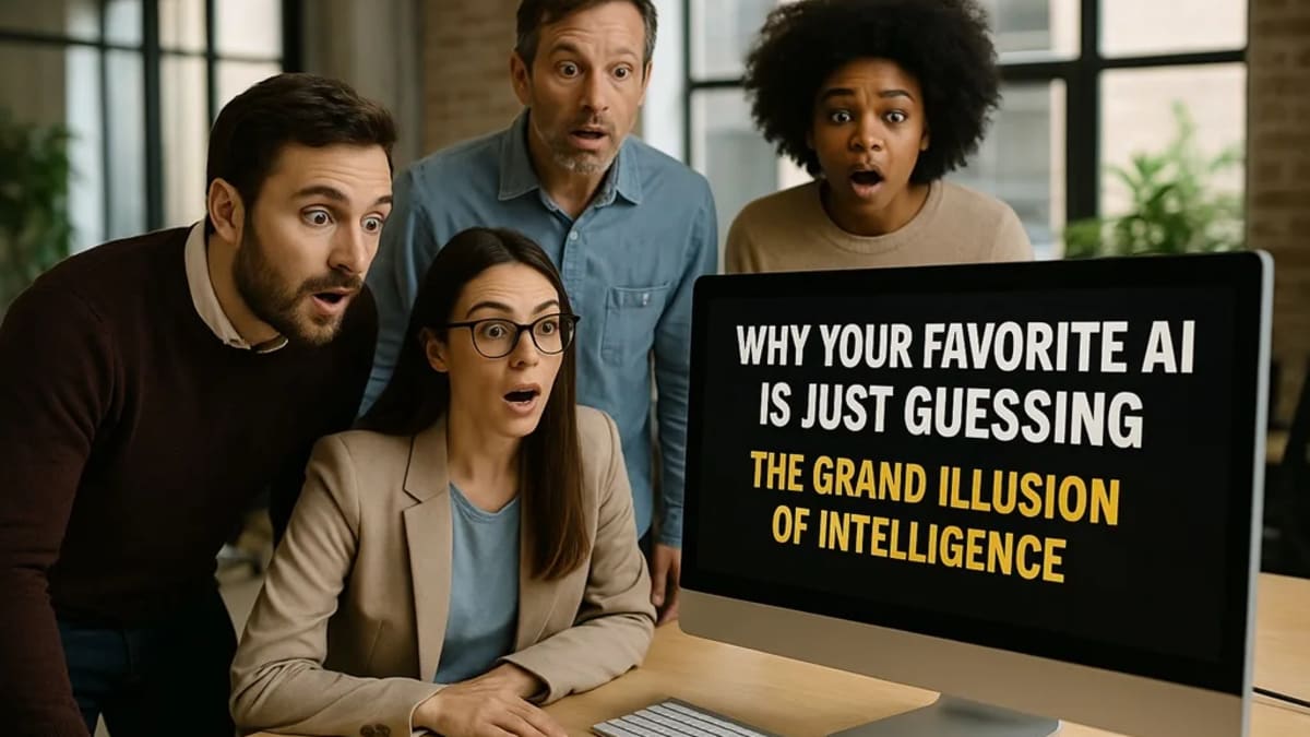Why Your Favorite AI Is Just Guessing