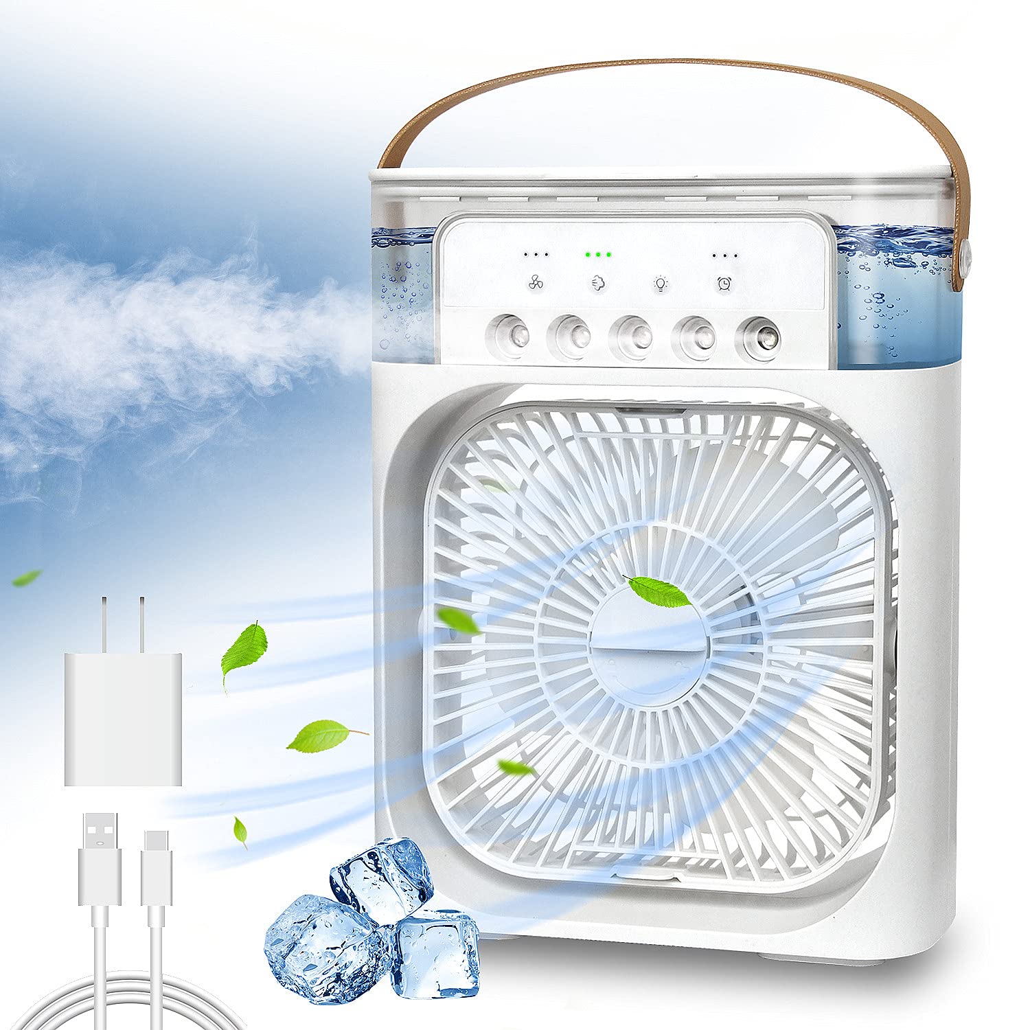 Air Cooler Fan White Portativ Soyuducu Fan
