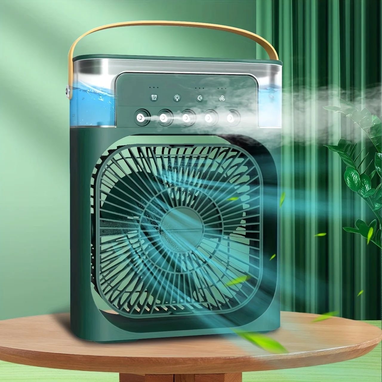 Mini Air Cooler Fan Green Portativ Soyuducu Fan