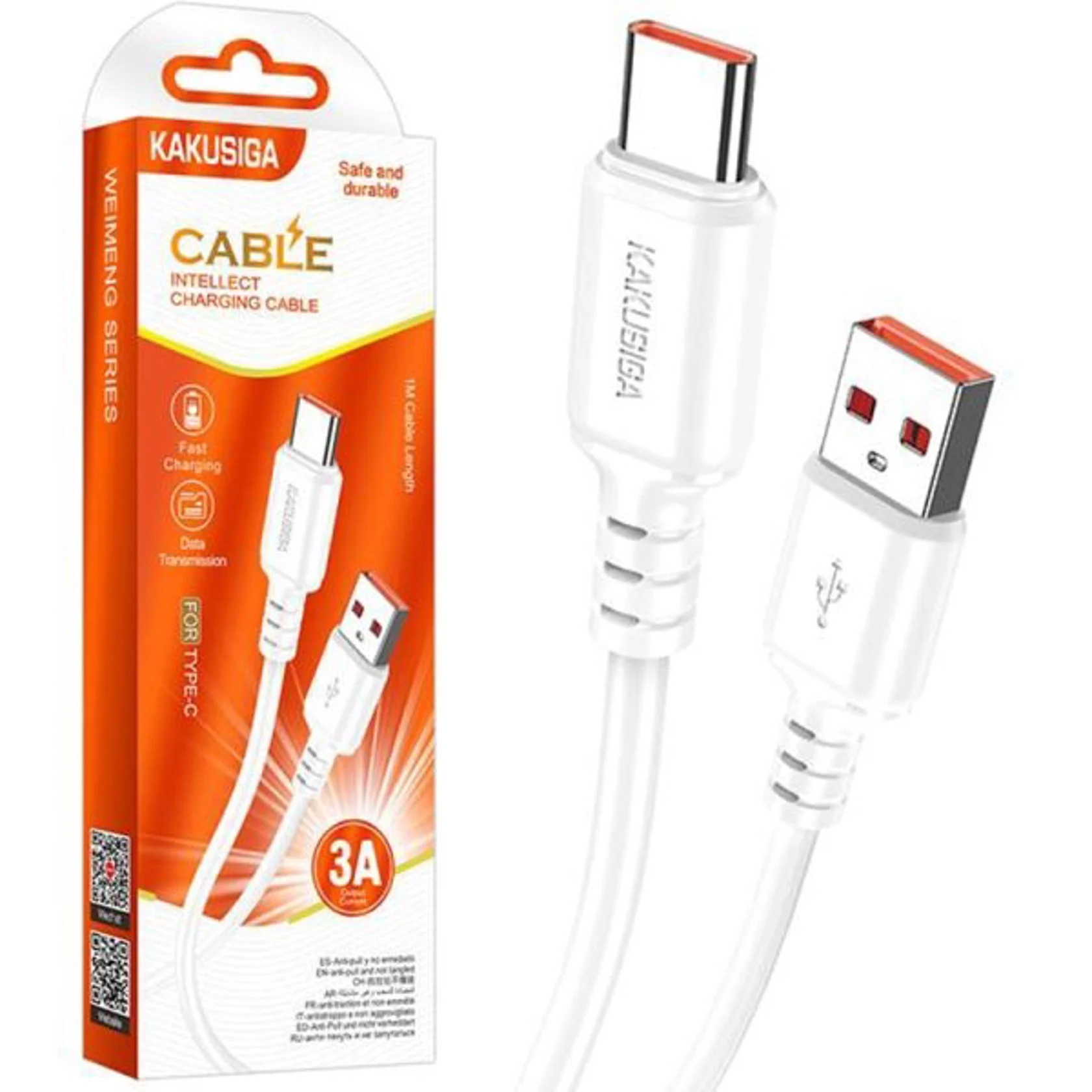 Kakusiga KSC-982 USB to Type-C White