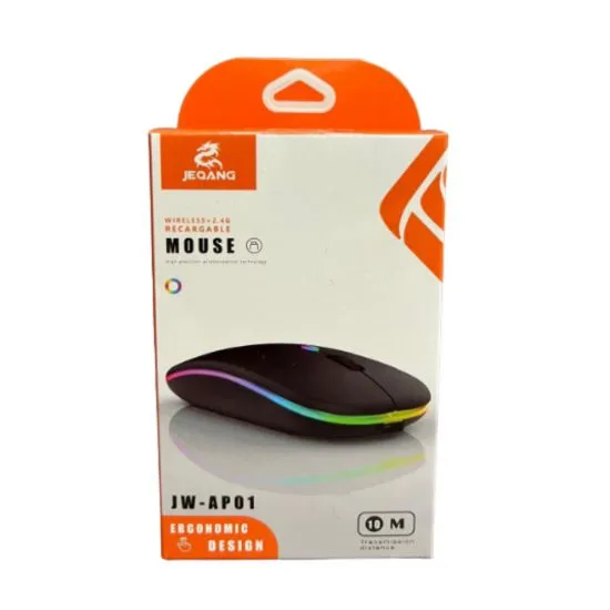 JW-AP01 Bluetooth dual-mode charging mouse black