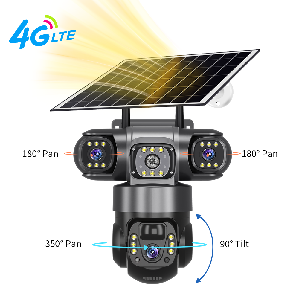 Solar Camera 3lens QL22