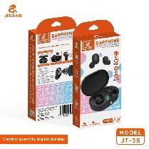 Jeqang JT-3S TWS Bluetooth earphone digital diaplay