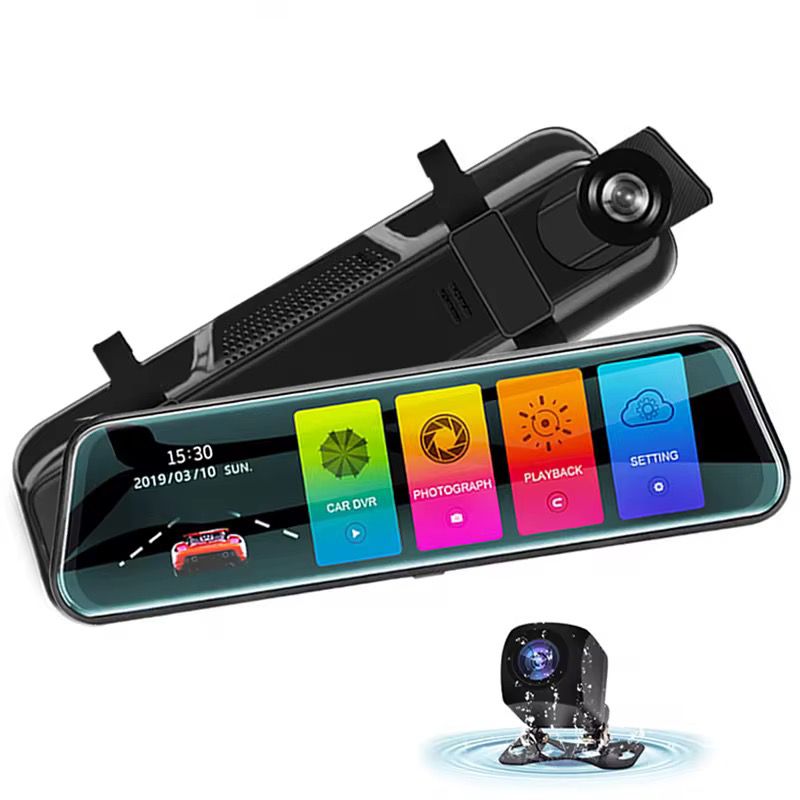 DENX DX2257 4K Driving Recorder – Güzgü Tipi Avtomobil Video Qeydiyyatçı