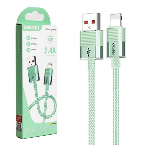 Kakusiga KSC-985 2.4A USB Lightning Green