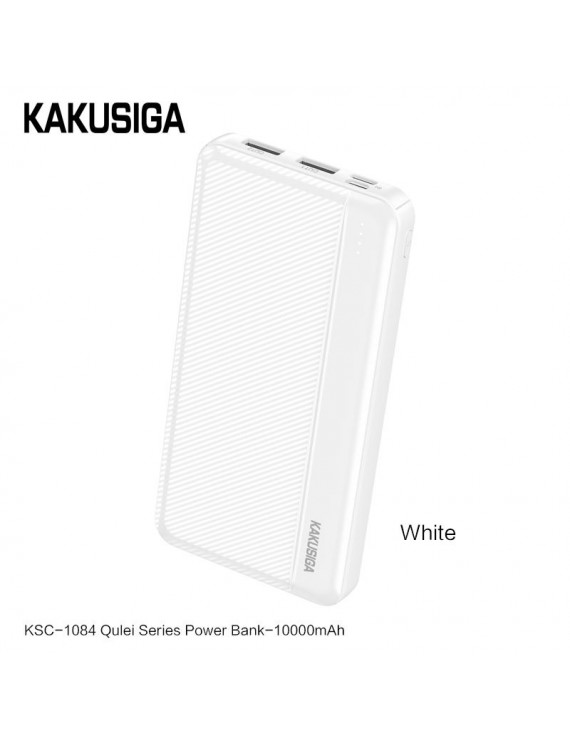KSC-1084 QULEI Series Power Bank (10.000mAh) white