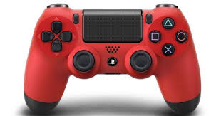 Logo Ps4 Red Black