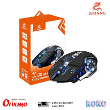 Jeqang JW-220  Charging Wireless Mouse black
