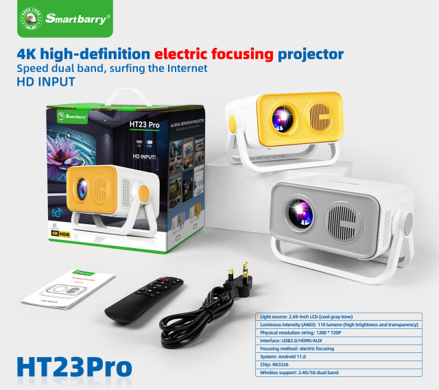 Smart Berry Projector HT-23 Pro