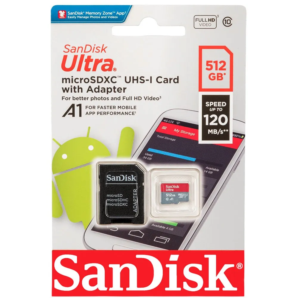 Sandisk Mikro 512GB Ultra