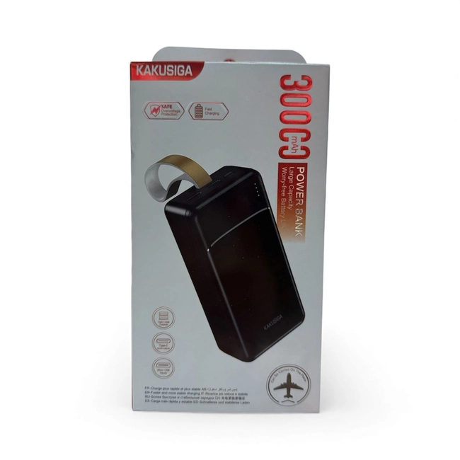 Kakusiga KSC-1272 Black 30.000mah