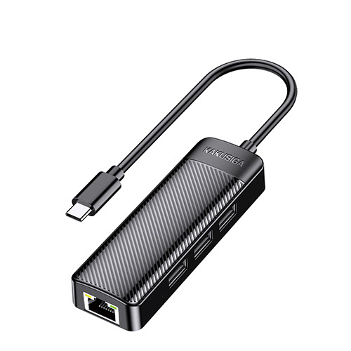 KSC-1409-M JIKE 4-in-1 converter (Type-C to USB2.0*4) (L=0.2M)