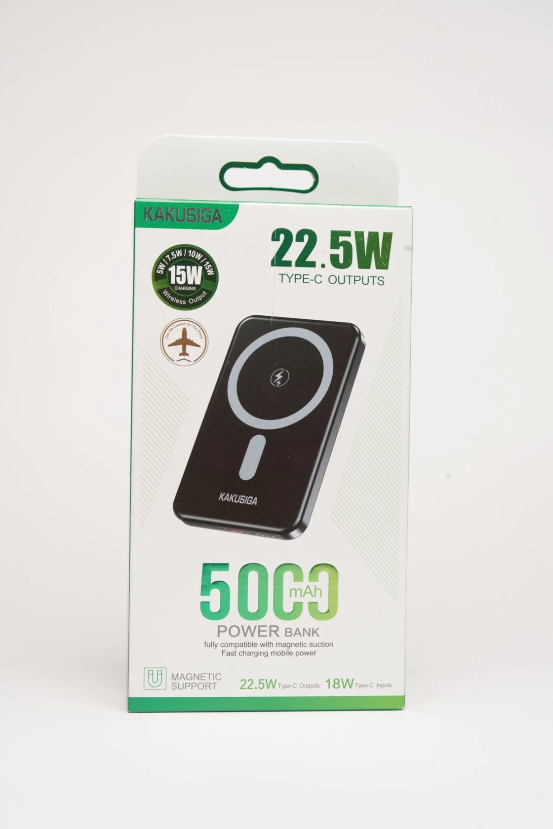 Kakusiga KSC-1267 Black 5.000mah