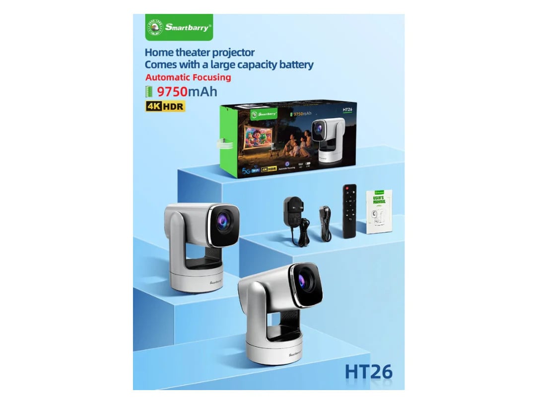 Smartbarry Projector HT-26