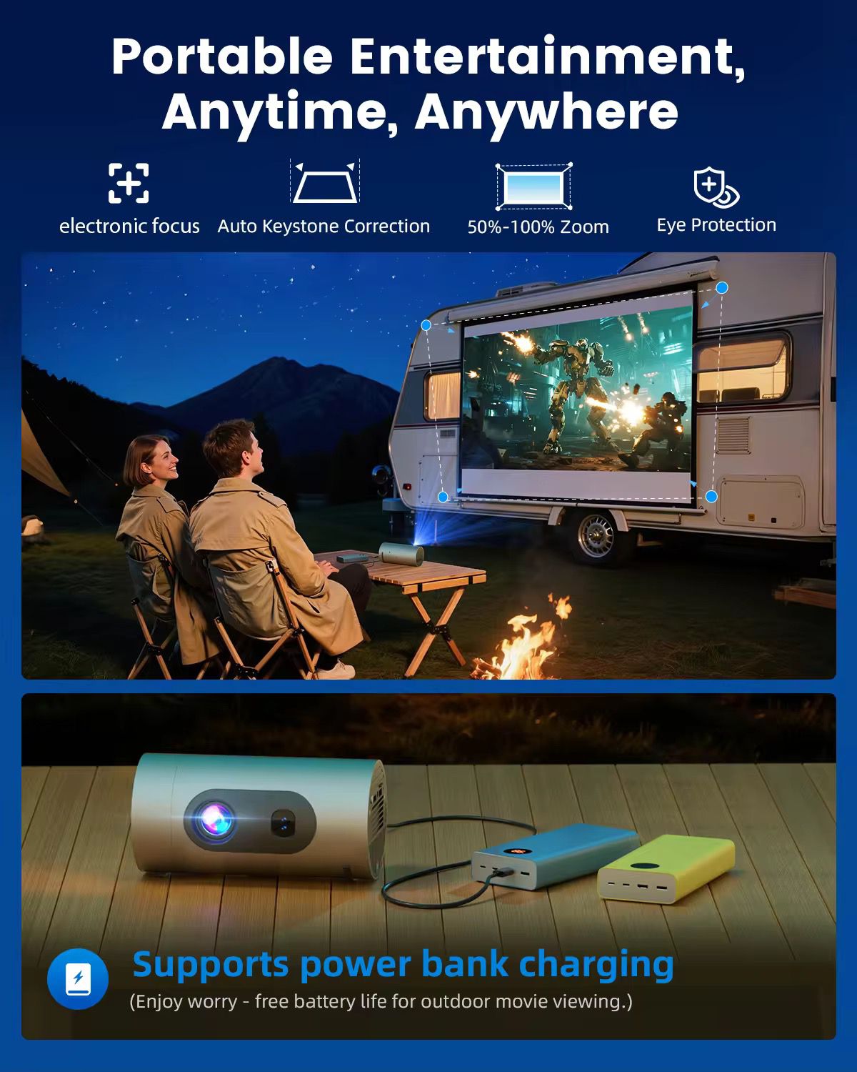 Q8 WiFi Projector