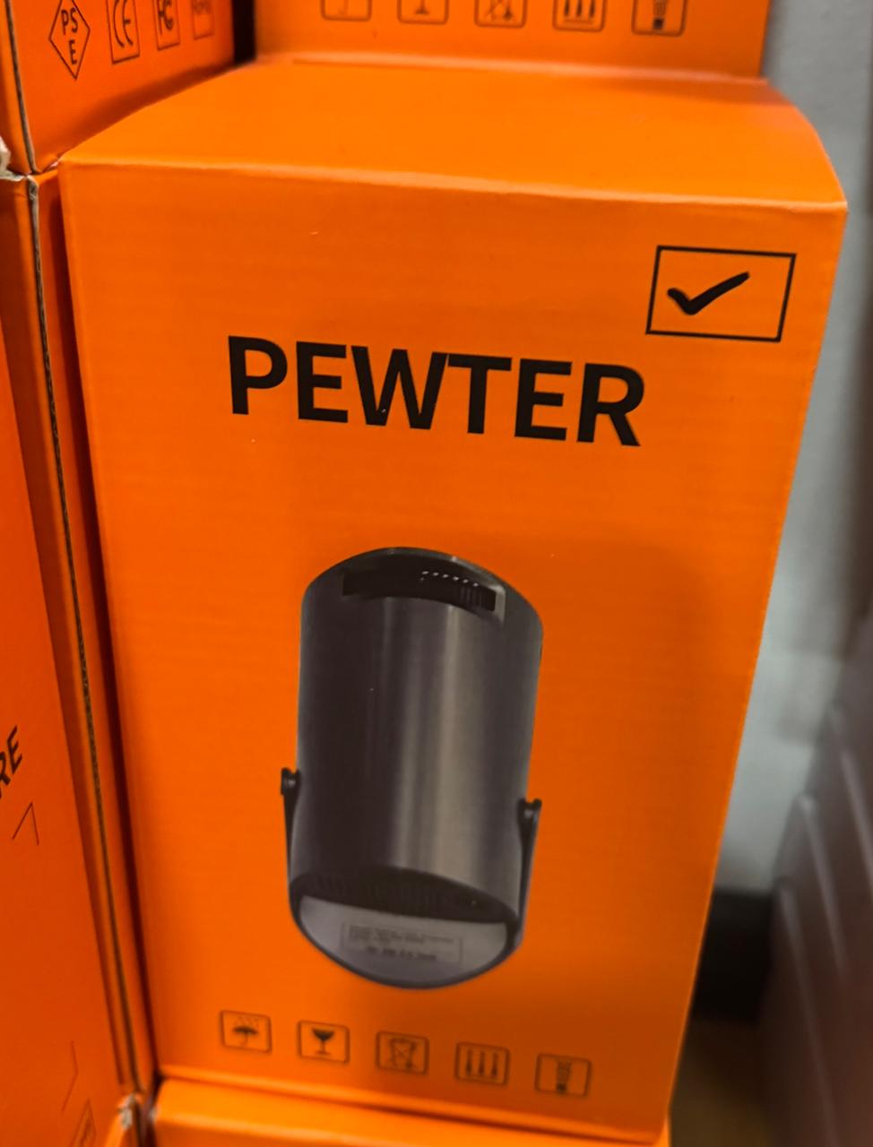 Projector Pewter Black