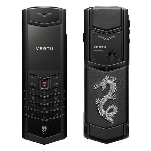 Vertu V10 Dragon Black