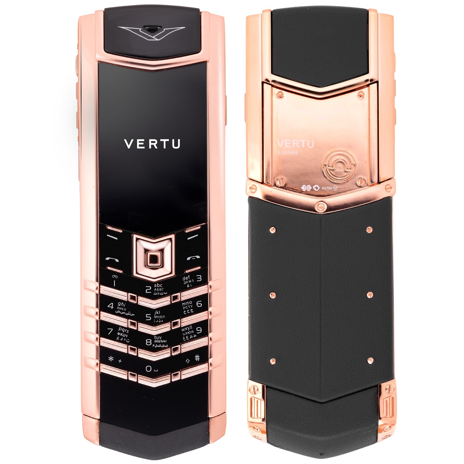 Vertu V10 Silver-black
