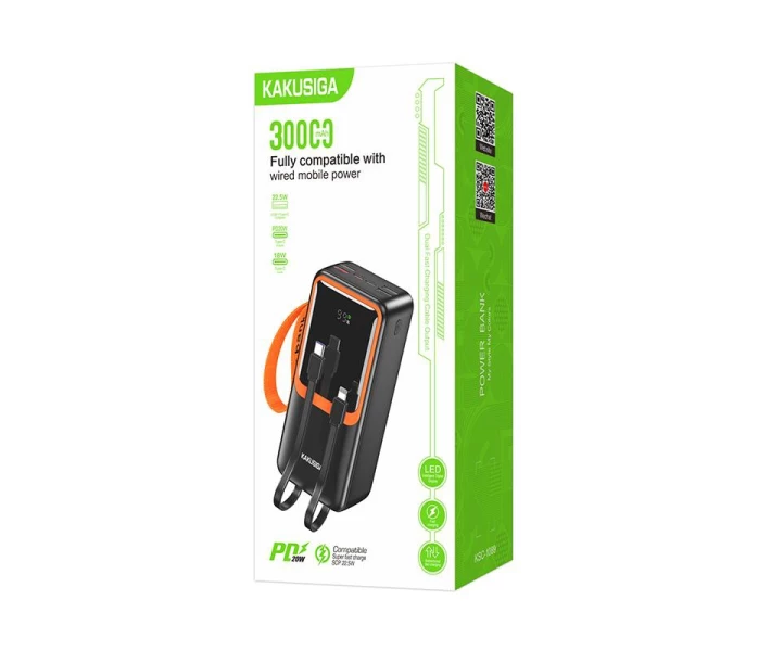 Kakusiga KSC-1089 Black 30.000mah