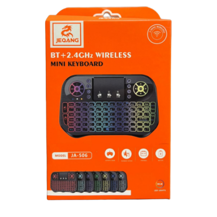 JA-506 2.4G+Bluetooth Mini Keyboard