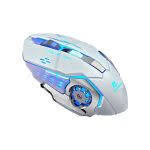 Jeqang JW-220  Charging Wireless Mouse white