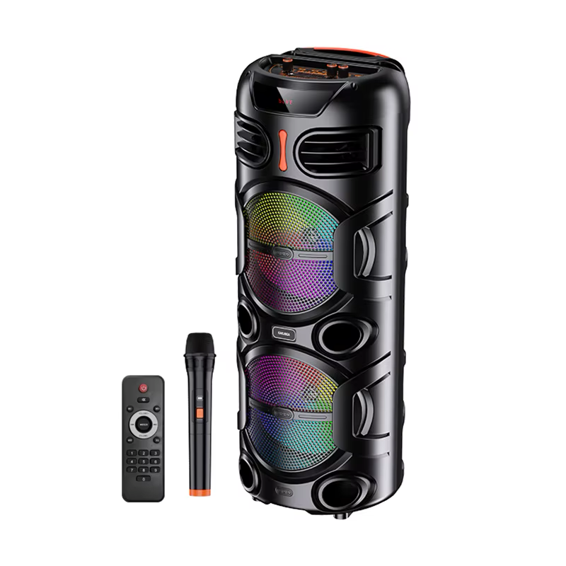 KK-8203 LEINI colorful speaker light wireless speaker