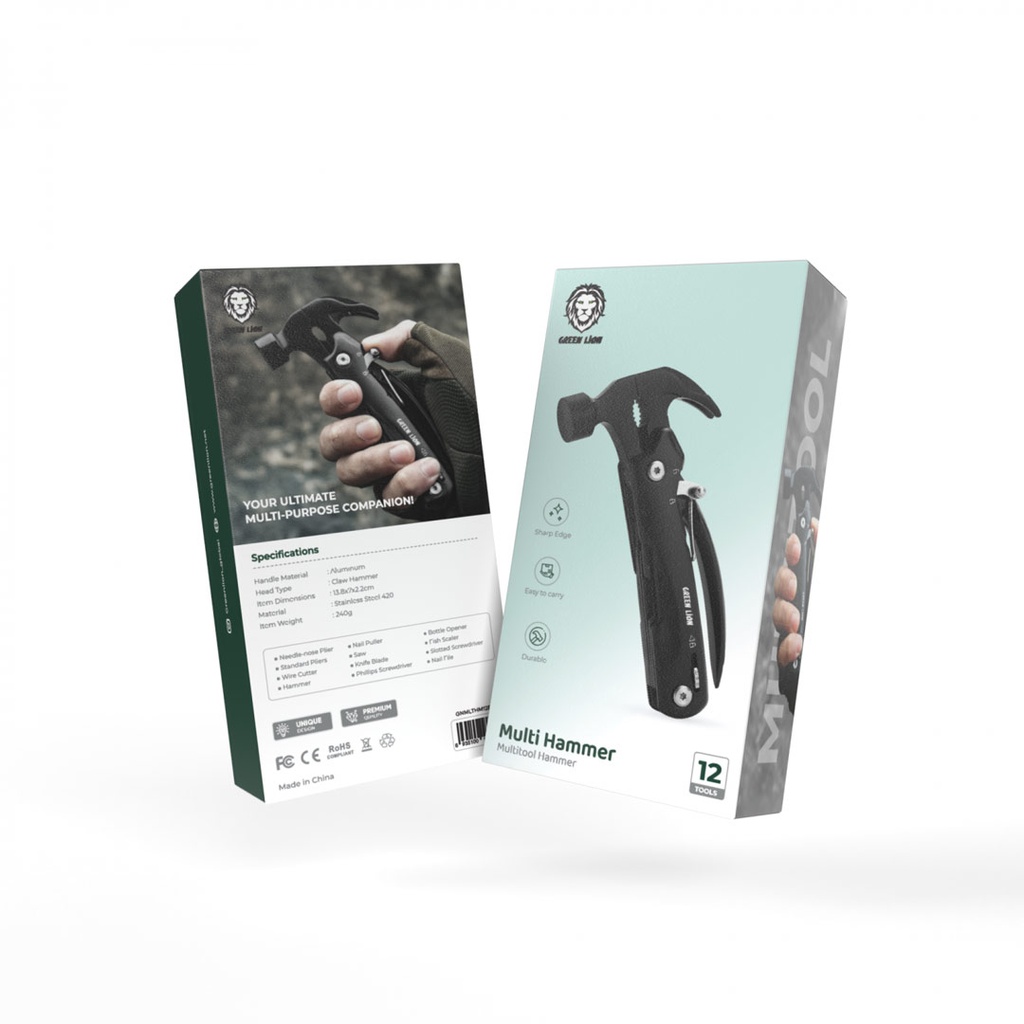 Green Lion multi hammer black