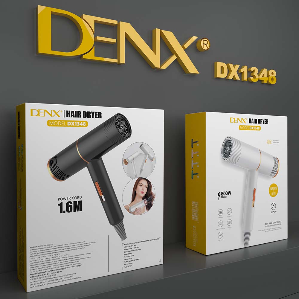 DENX DX1348 Fen – Sürətli Qurudan və Səssiz Saç Qurudan