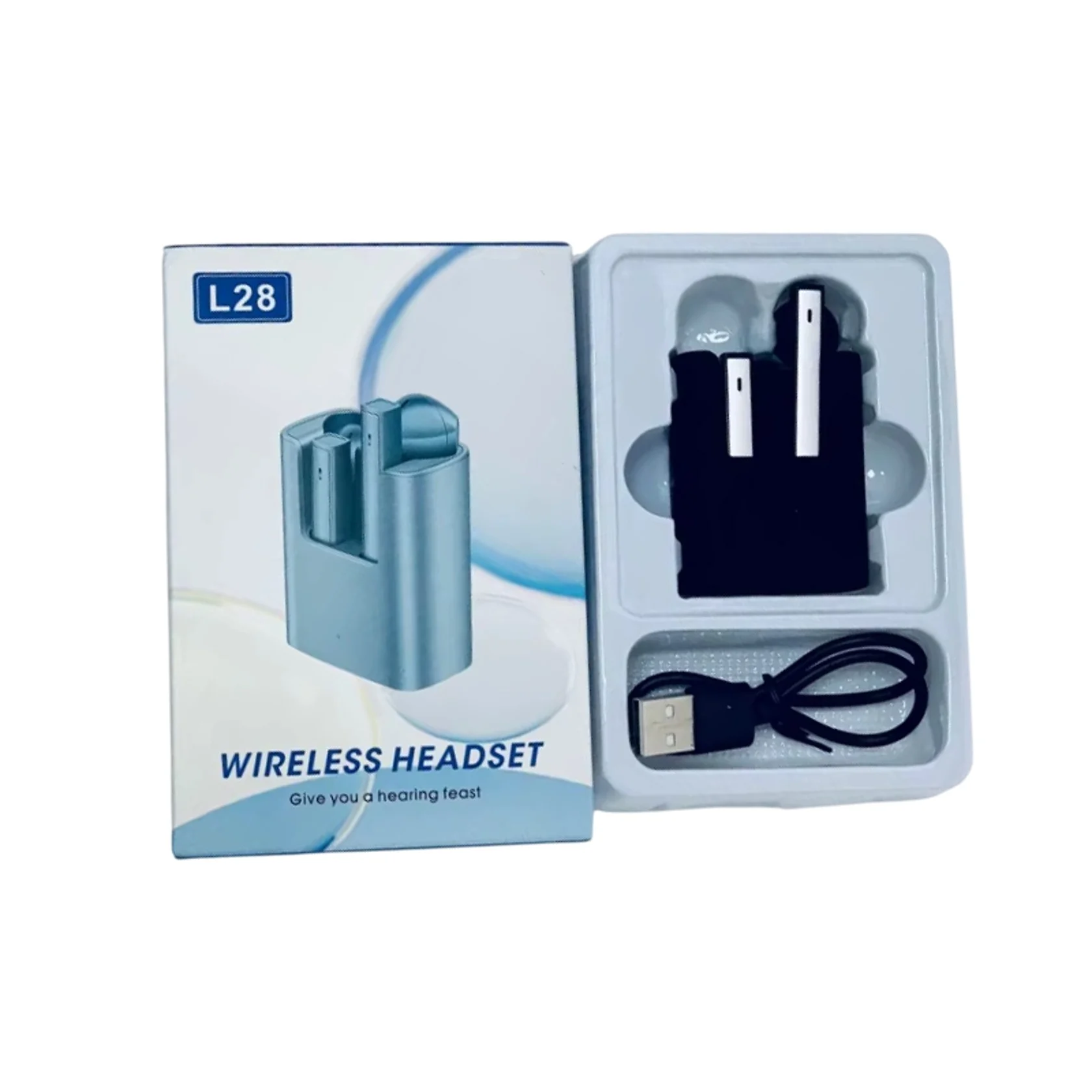 L28 Black headset