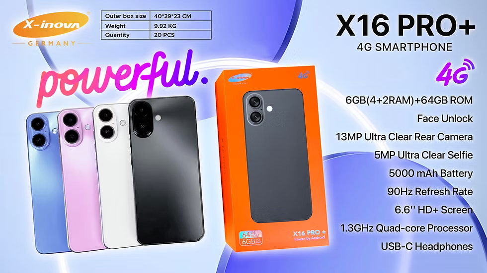 X-inova X16 pro plus black